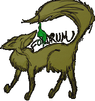 Fox Drum Logo sketch by Amy